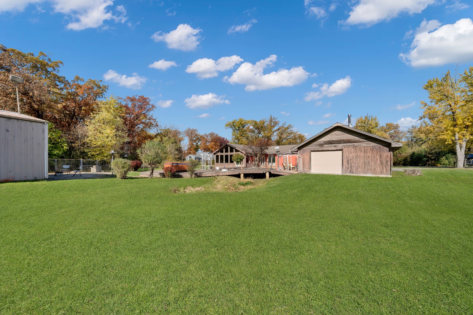 2135 West Richton Road Steger, IL 60475 - Photo 30 of 35 a front view of a house with garden