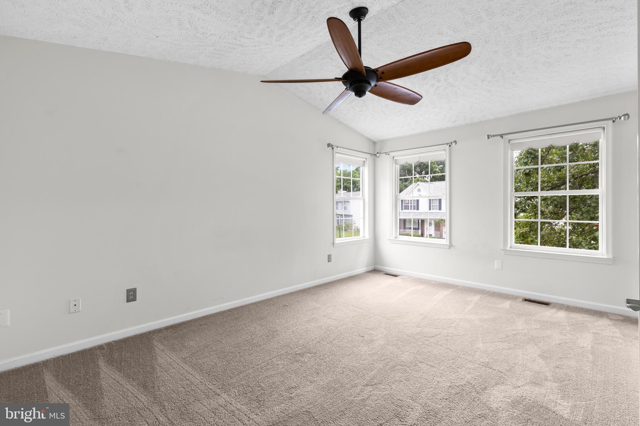 107 Bragg Boulevard Odenton, MD 21113 - Photo 15 of 39 Primary bedroom suite with vaulted ceilings