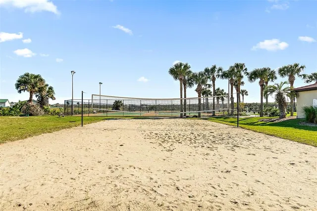 a view of swimming pool with a yard