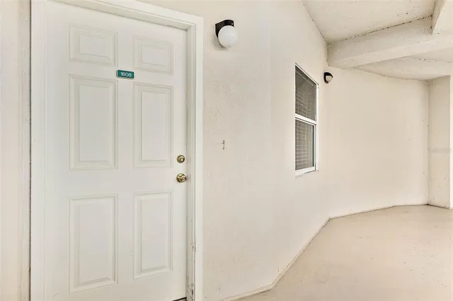 a view of a small space