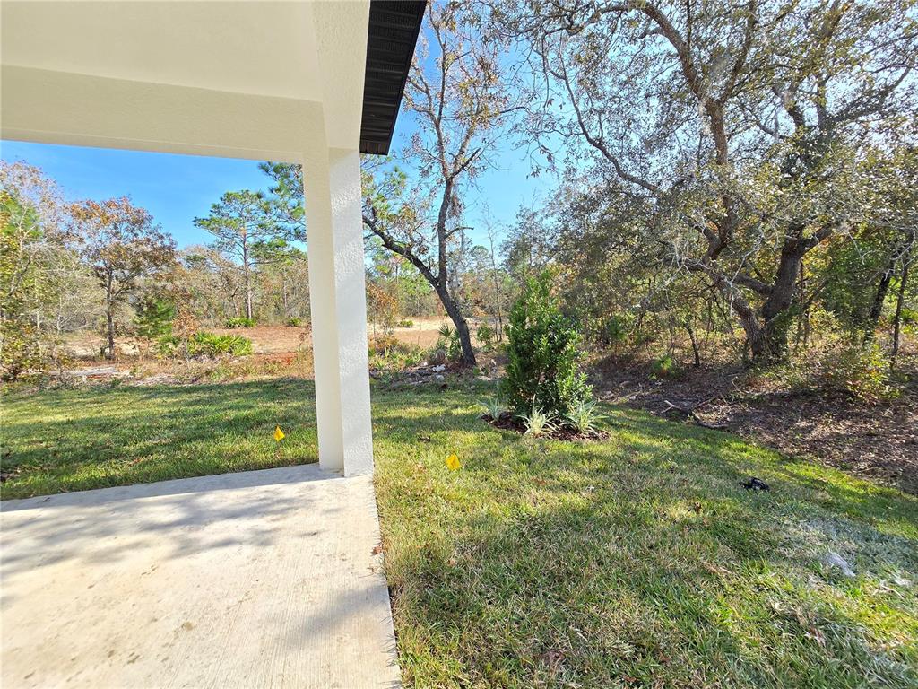 6 Calendula Court Homosassa, FL 34446 - Photo 29 of 67 a view of a yard with an outdoor space
