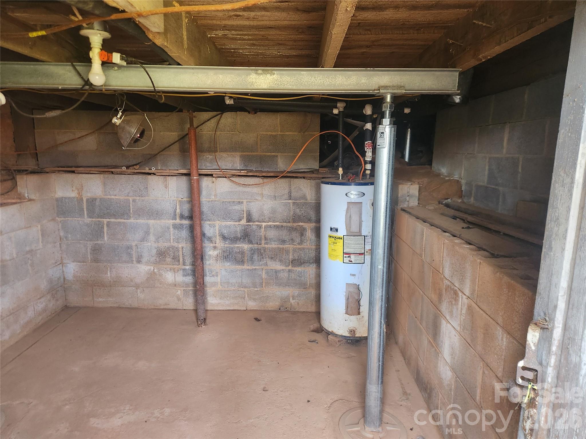 363 Center Church Road Hiddenite, NC 28636 - Photo 39 of 48 a view of storage and utility room