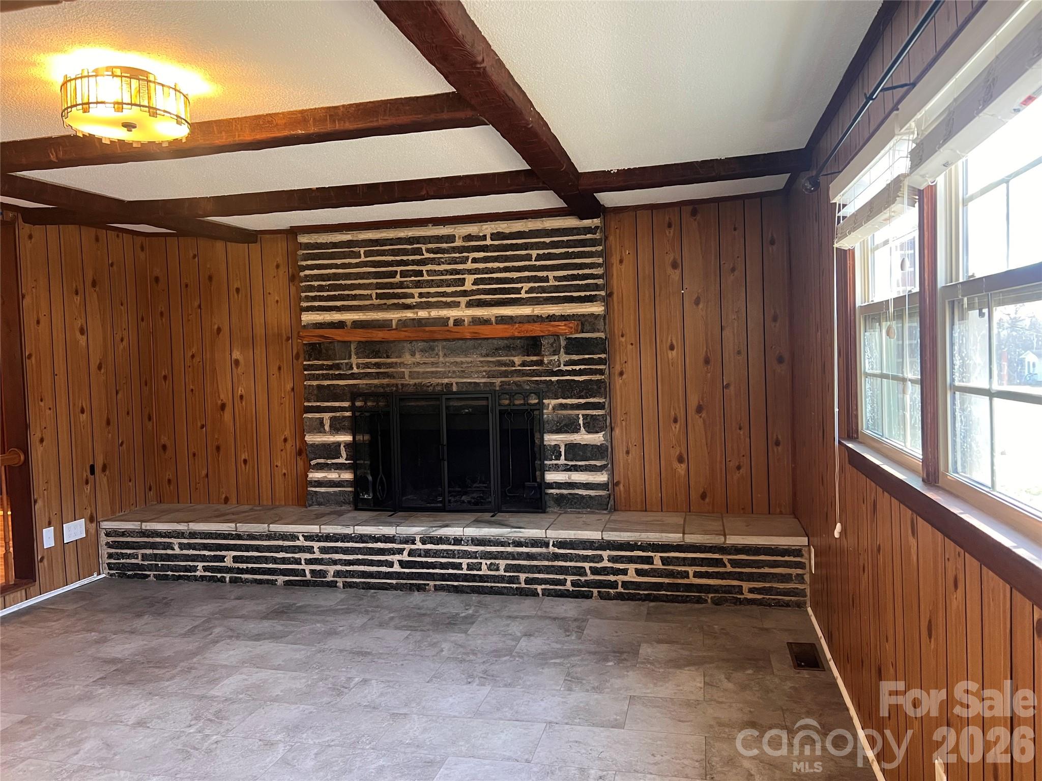 400 Stroupe Street Mount Holly, NC 28120 - Photo 11 of 26 a view of fireplace and window