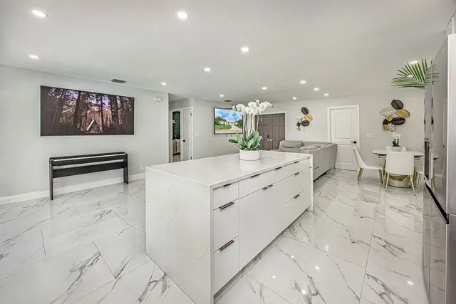 a large white room with a white walls