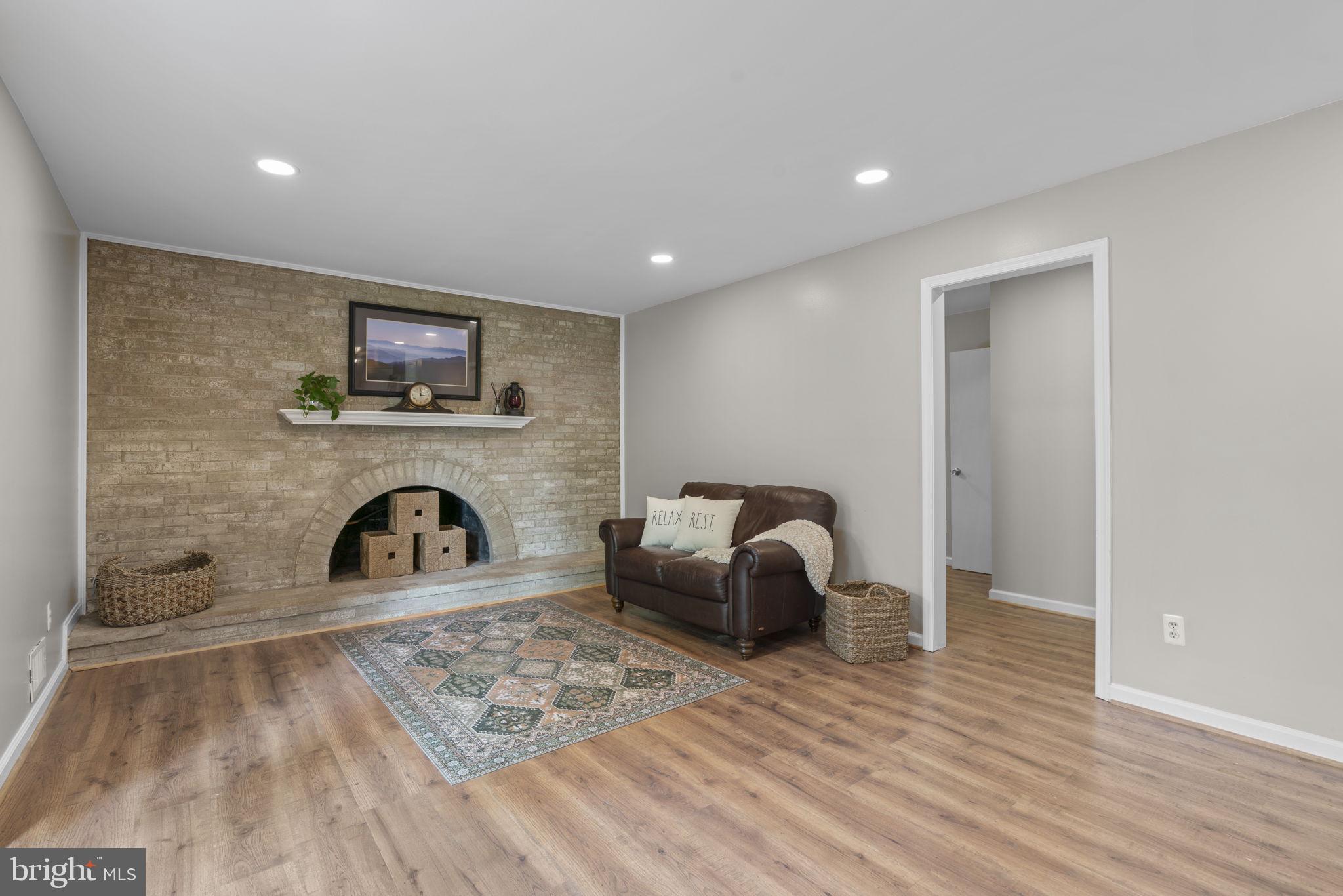 9206 Mellenbrook Road Columbia, MD 21045 - Photo 13 of 44 Family Room, Wood Burning Fireplace