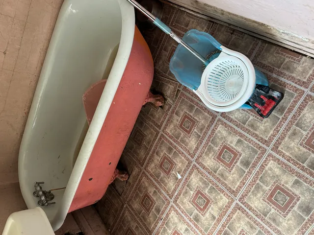 a close view of door