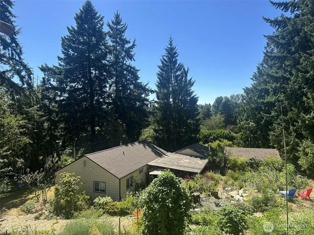 a view of outdoor space and yard