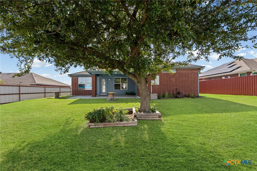 305 James Loop Killeen, TX 76542 - Photo 30 of 32 a view of a house with a big yard potted plants and large tree