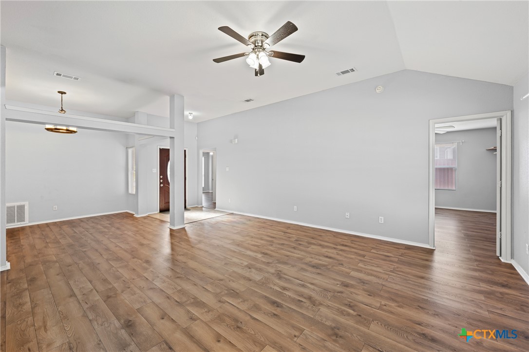 305 James Loop Killeen, TX 76542 - Photo 7 of 32 wooden floor in an empty room