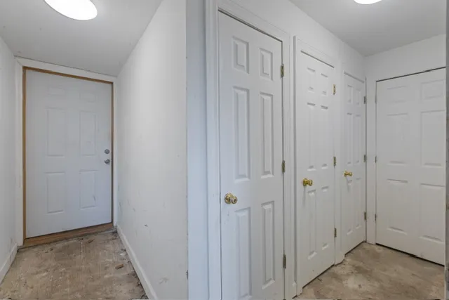 a view of a elevator