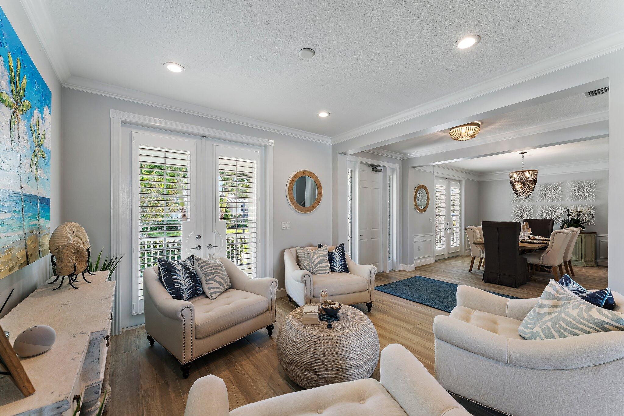 1169 Tropical Drive Jupiter, FL 33458 - Photo 13 of 113 Living Room | Dining Room