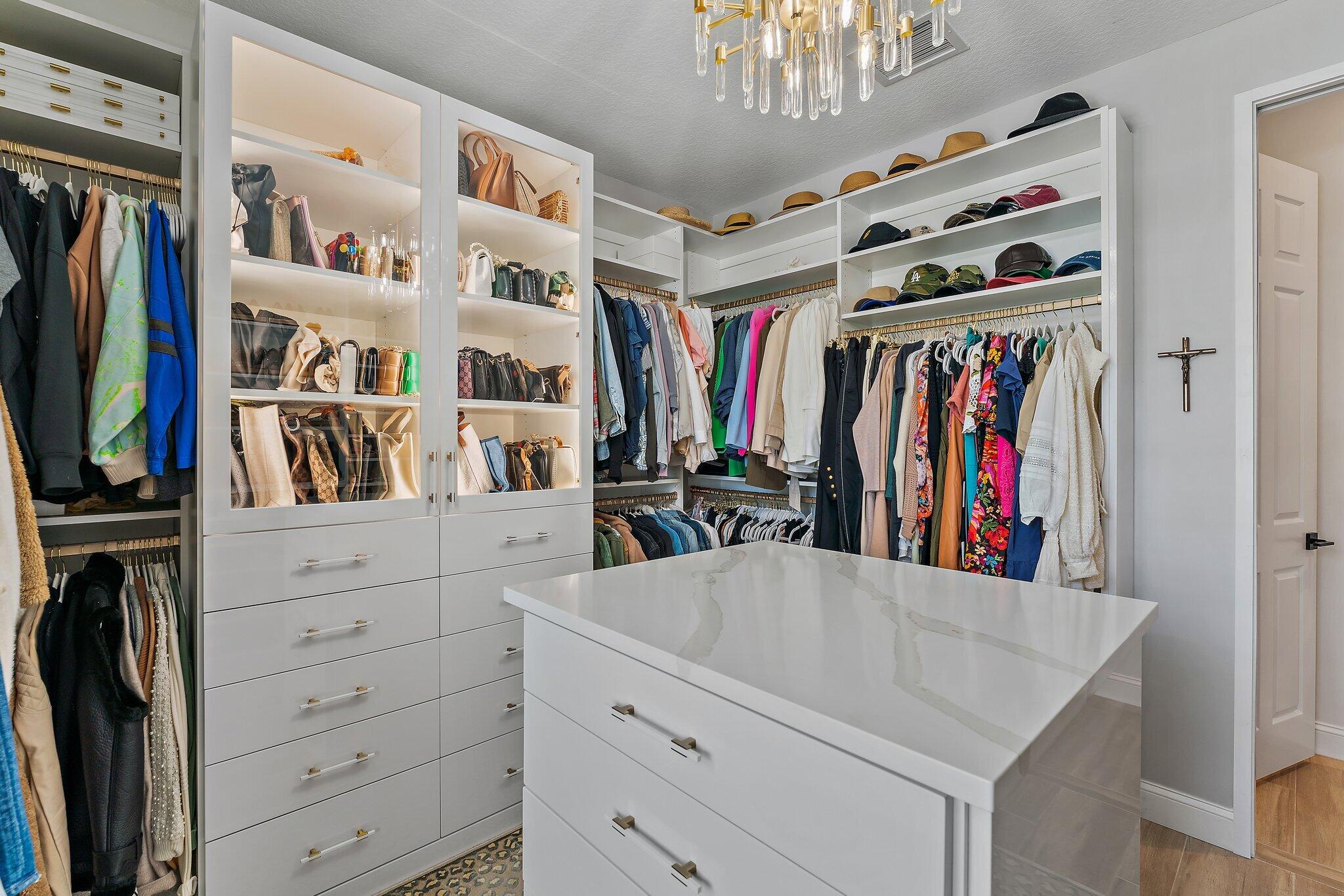 1169 Tropical Drive Jupiter, FL 33458 - Photo 35 of 113 Custom Walk-In Closet