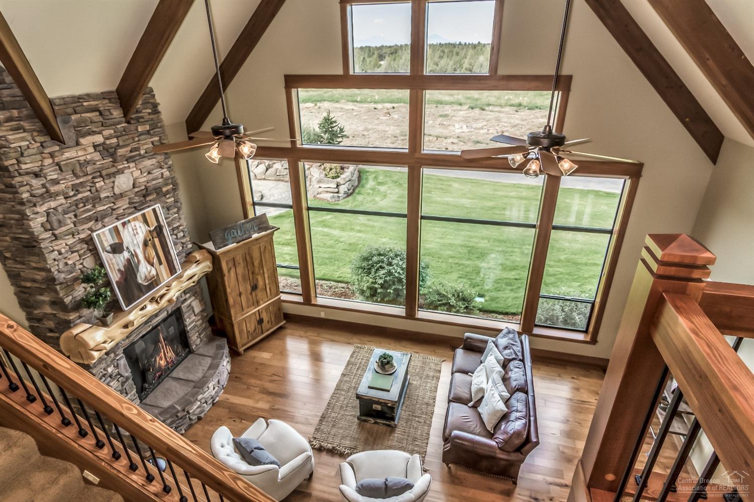 16794 Southwest Cronin Road Powell Butte, OR 97753 - Photo 24 of 25 Overlooking the great room and westerly