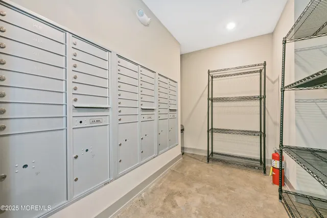 a view of closet area