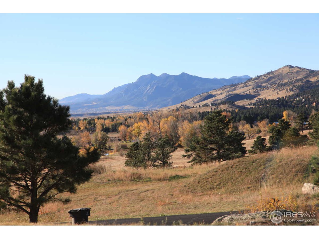 3061 Foothills Ranch Drive Boulder, CO 80302 - Photo 18 of 19 a view of mountain with sunset in background