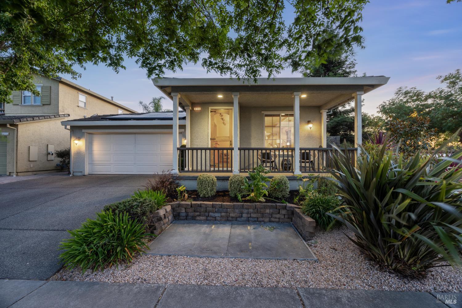 2711 Dutton Meadow Santa Rosa, CA 95407 - Photo 1 of 1 a front view of a house with garden
