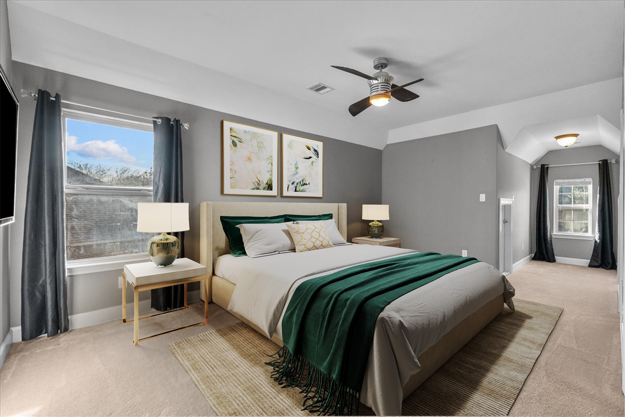 1358 Porta Rosa Lane League City, TX 77573 - Photo 29 of 48 Bedroom 3 offers a private en-suite bath