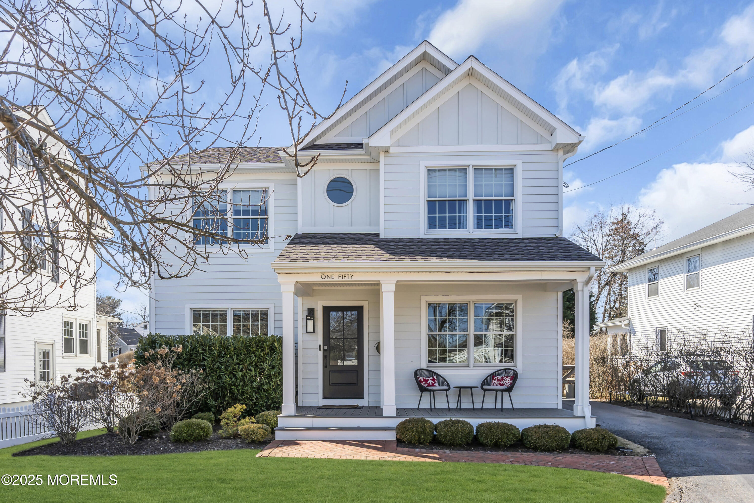 150 Hance Road Fair Haven, NJ 07704 - Photo 1 of 35 a front view of a house with garden