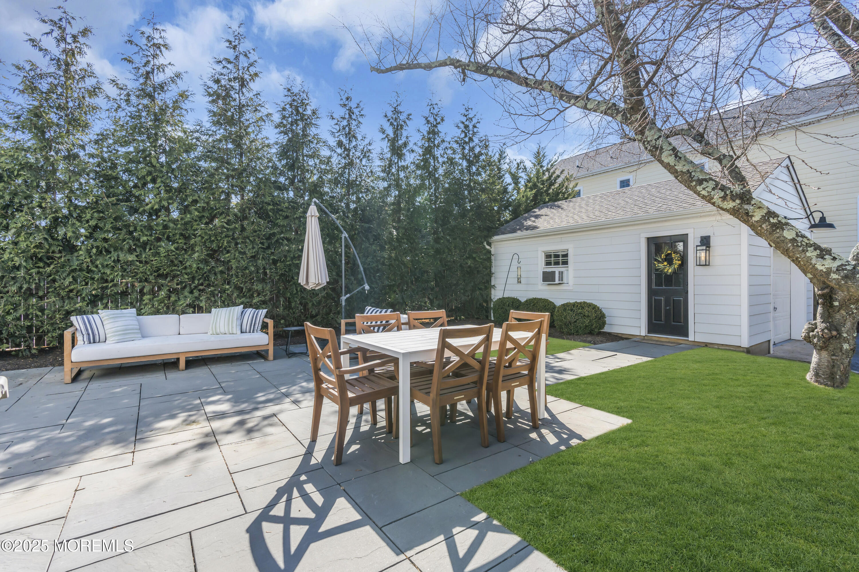 150 Hance Road Fair Haven, NJ 07704 - Photo 31 of 35 a view of a backyard with furniture