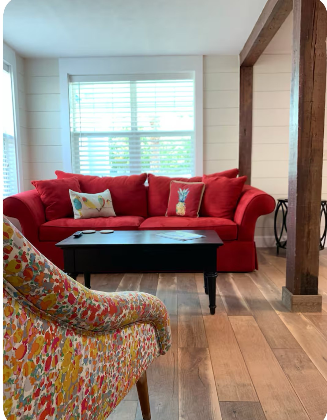 911 11th Street, Unit 2 Galveston, TX 77550 - Photo 19 of 20 a living room with furniture and a large window