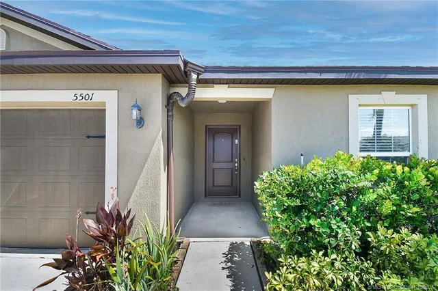 a view of a entryway door of the house