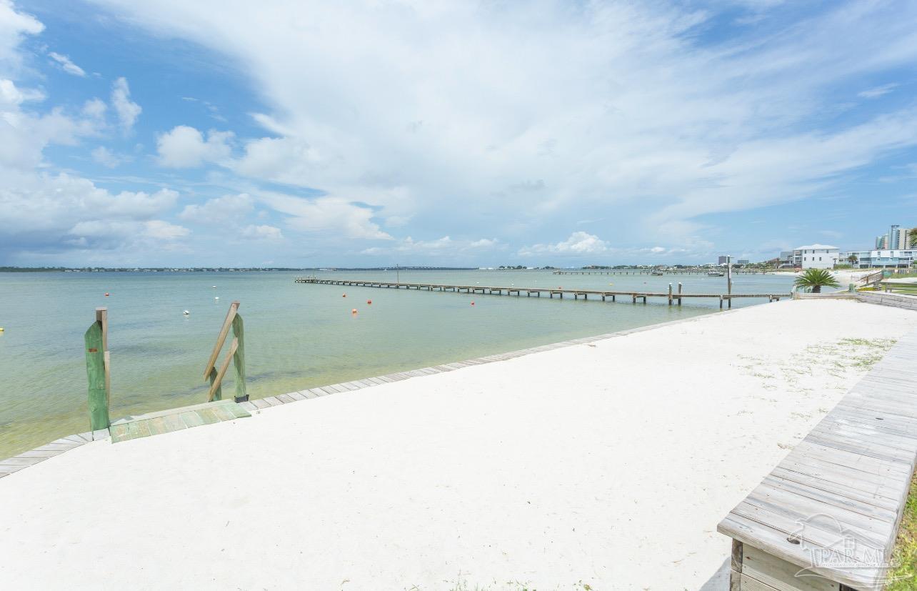 1150 Fort Pickens Road, Unit D7 Pensacola Beach, FL 32561 - Photo 12 of 19 a view of a terrace with skyline