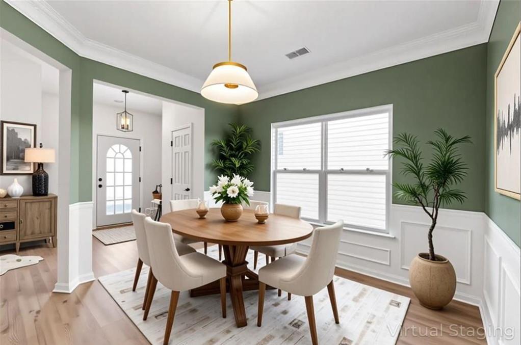 4095 Arch Pass Cumming, GA 30040 - Photo 5 of 31 a view of a dining room with furniture and window