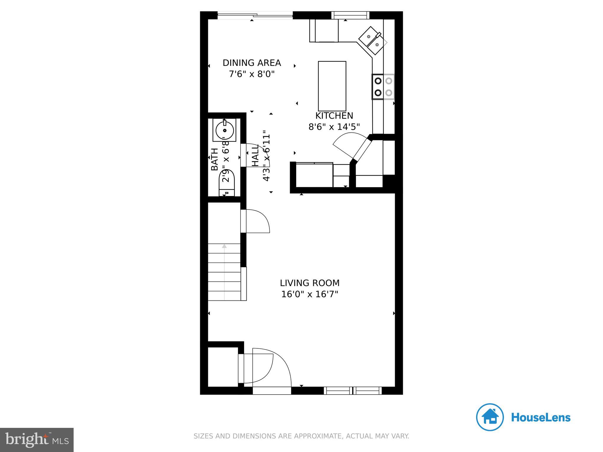 674 Luthardt Road Baltimore, MD 21220 - Photo 26 of 28 Main Level Floor Plan
