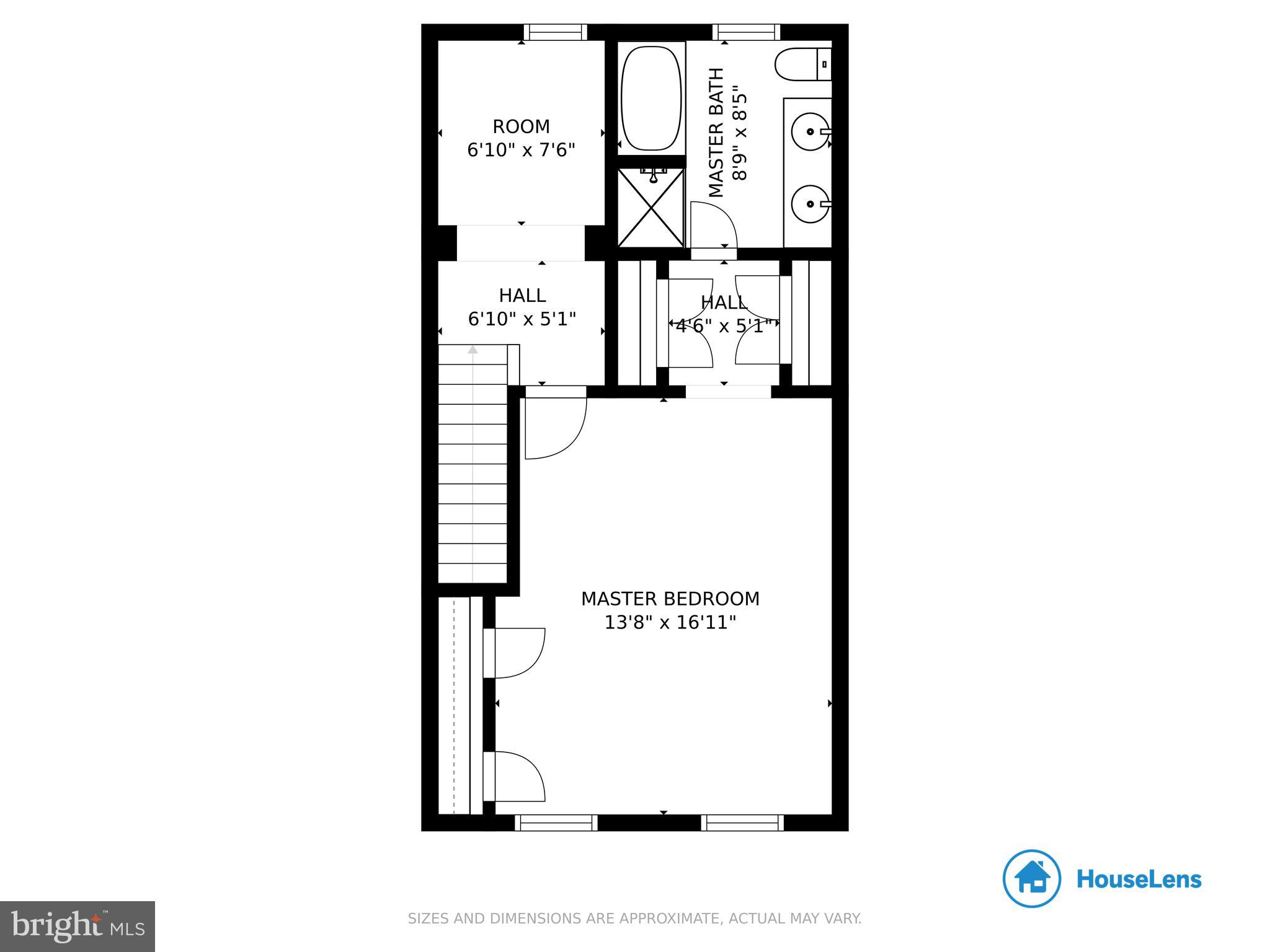 674 Luthardt Road Baltimore, MD 21220 - Photo 28 of 28 Upper 2 Floor Plan