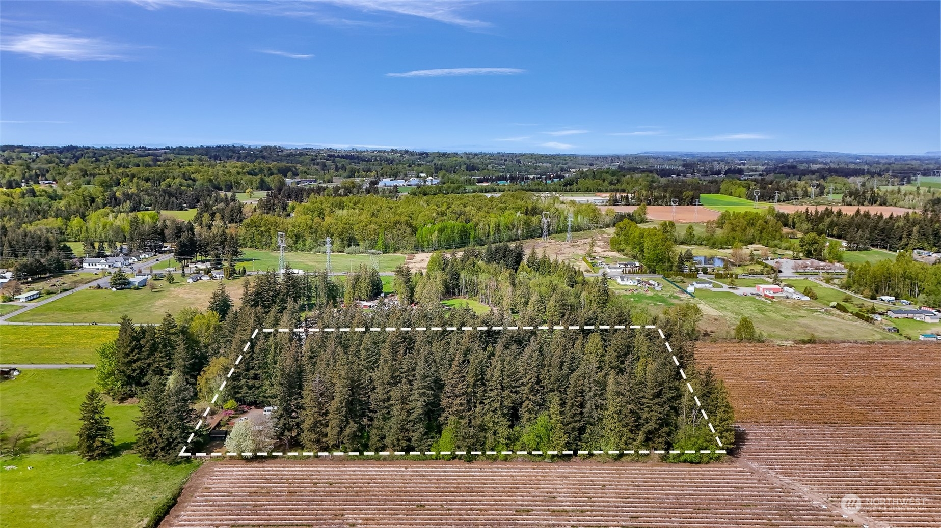 1834 Grandview Road Ferndale, WA 98248 - Photo 38 of 39 a view of a city and mountains in the background