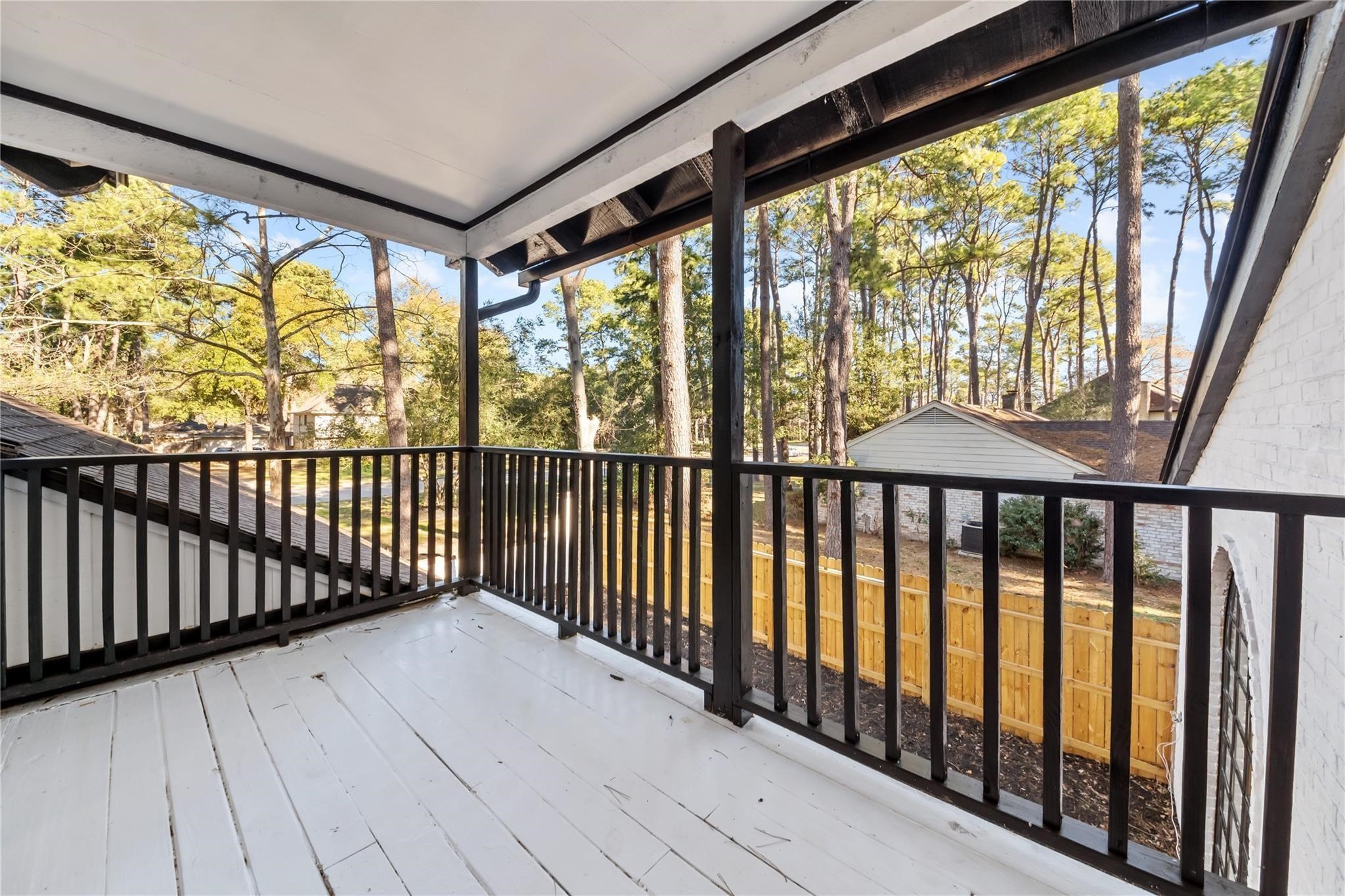 6611 Falling Waters Drive Spring, TX 77379 - Photo 16 of 16 a view of a porch