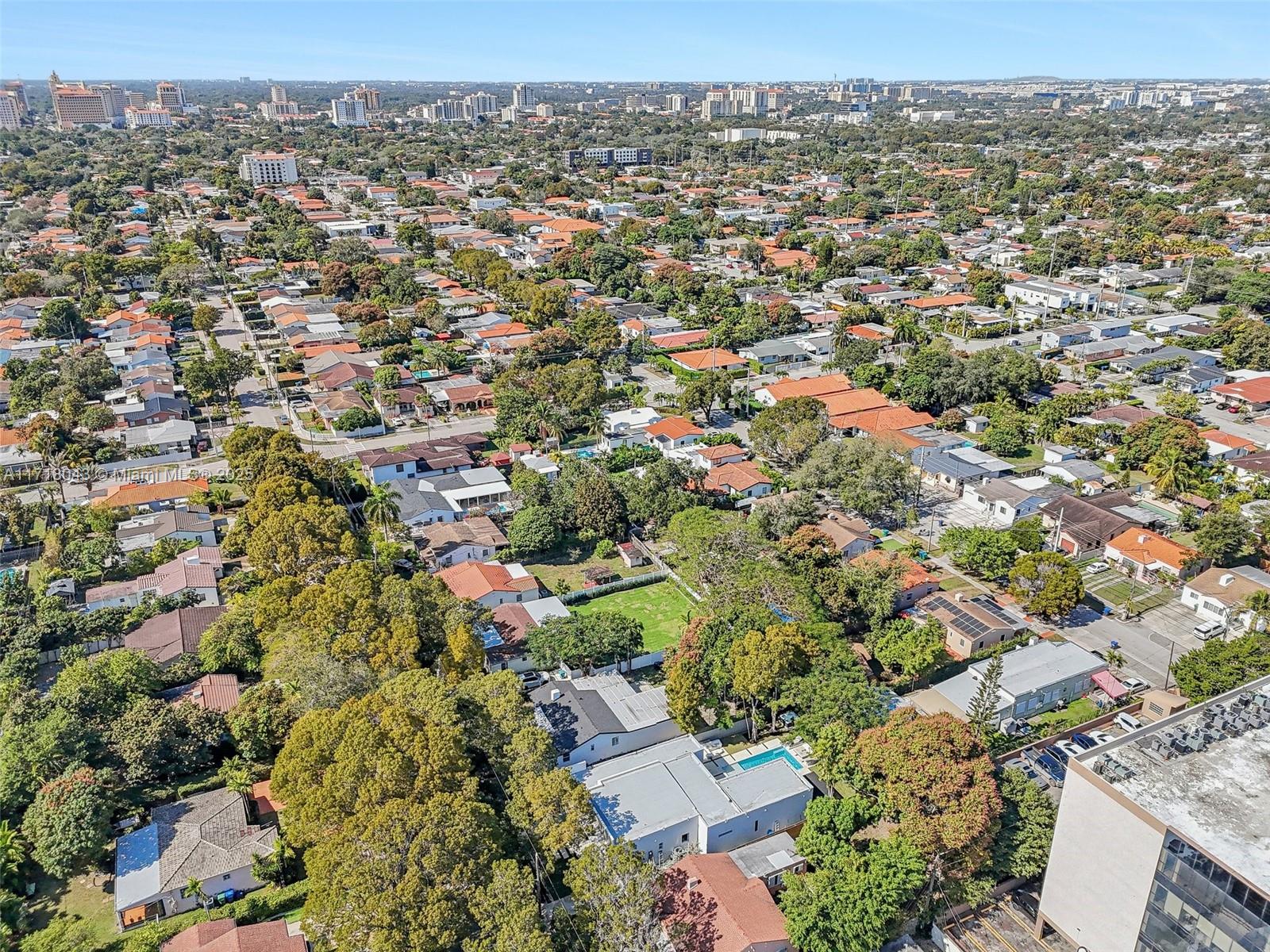 2725 Southwest 19th Street Miami, FL 33145 - Photo 44 of 49 an aerial view of residential houses with outdoor space