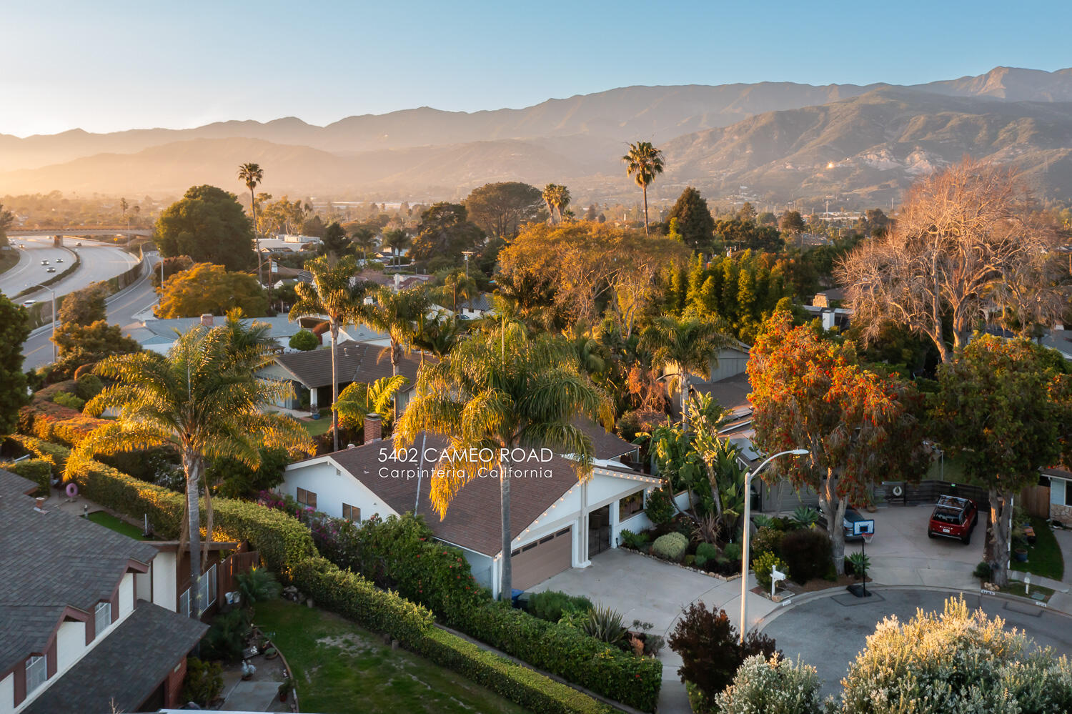5402 Cameo Road Carpinteria, CA 93013 - Photo 26 of 28 an aerial view of residential houses with outdoor space