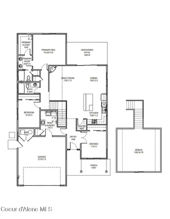 $999,600 | 969 East Steeple Chase Road, Hayden, ID 83835