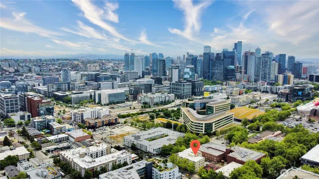 a view of a hallway with elevator