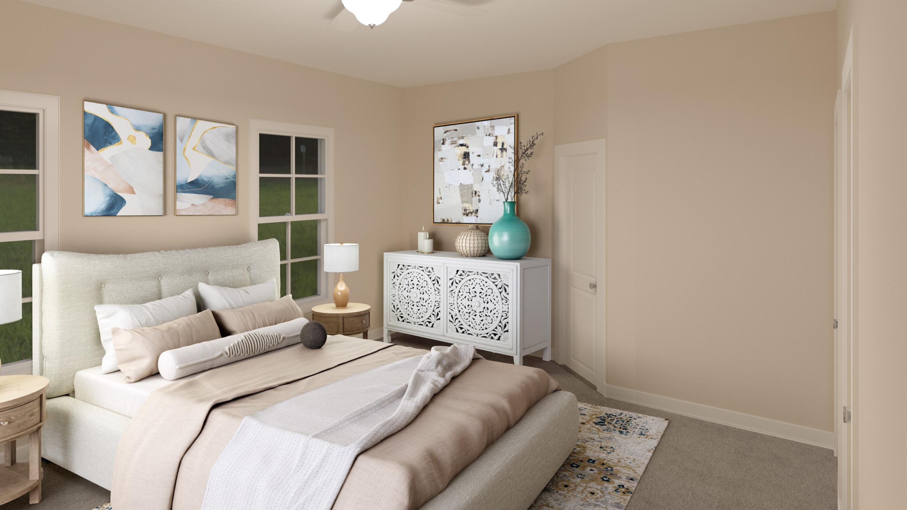 3732 Crescent Ridge Drive Southwest Roanoke, VA 24015 - Photo 8 of 9 CG Townhomes - Master - staged