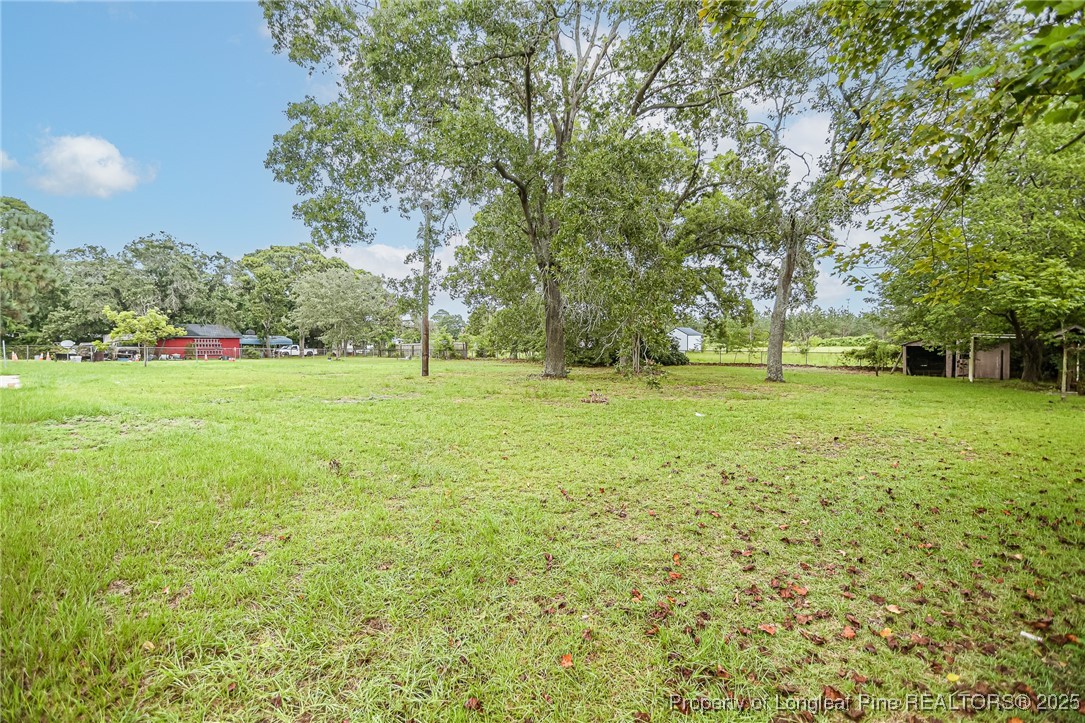 4735 Camden Road Fayetteville, NC 28306 - Photo 33 of 34 a view of a grassy field with trees in the background