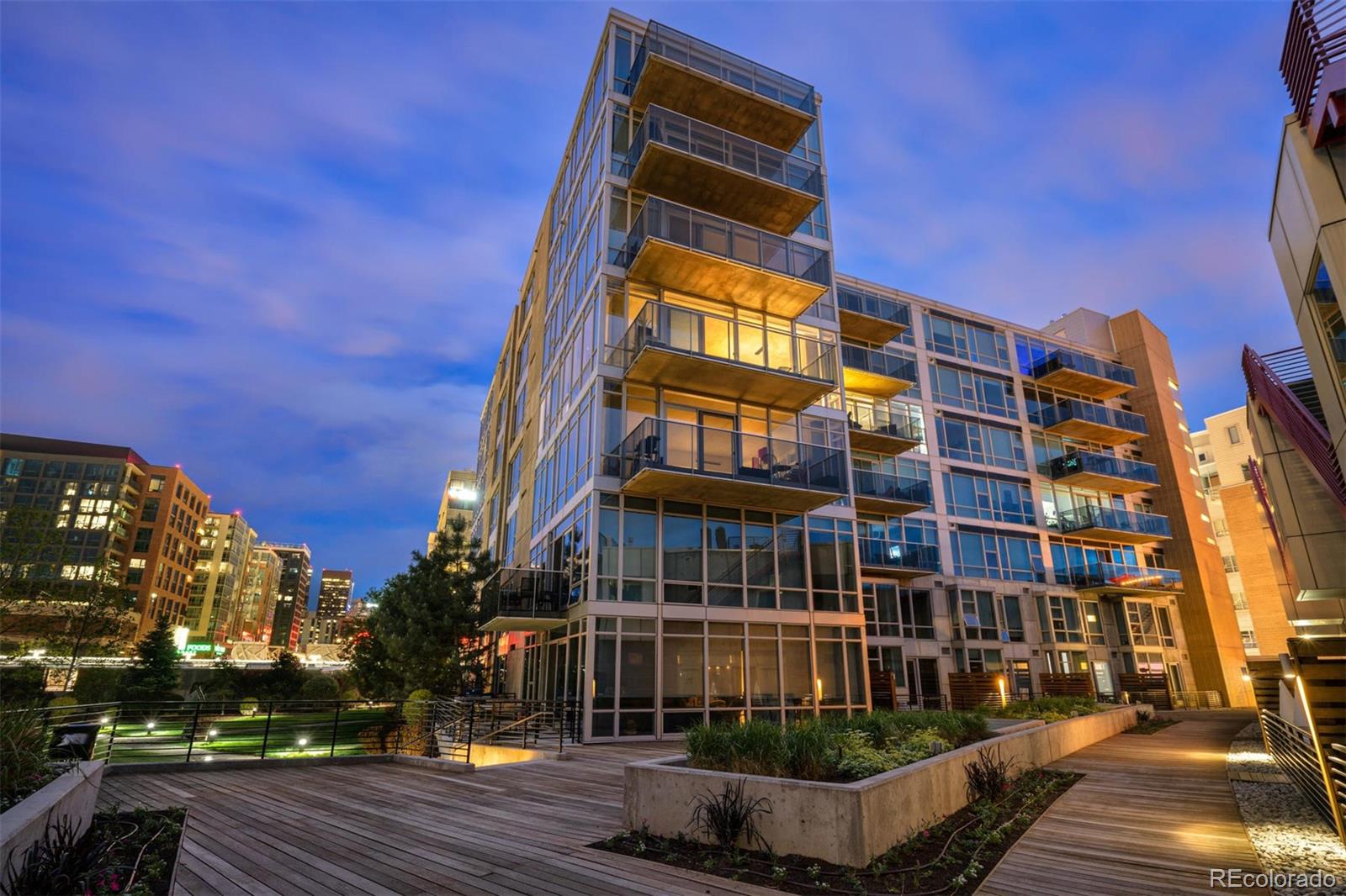1640 Little Raven Street Denver, CO 80202 - Photo 44 of 47 a front view of a building