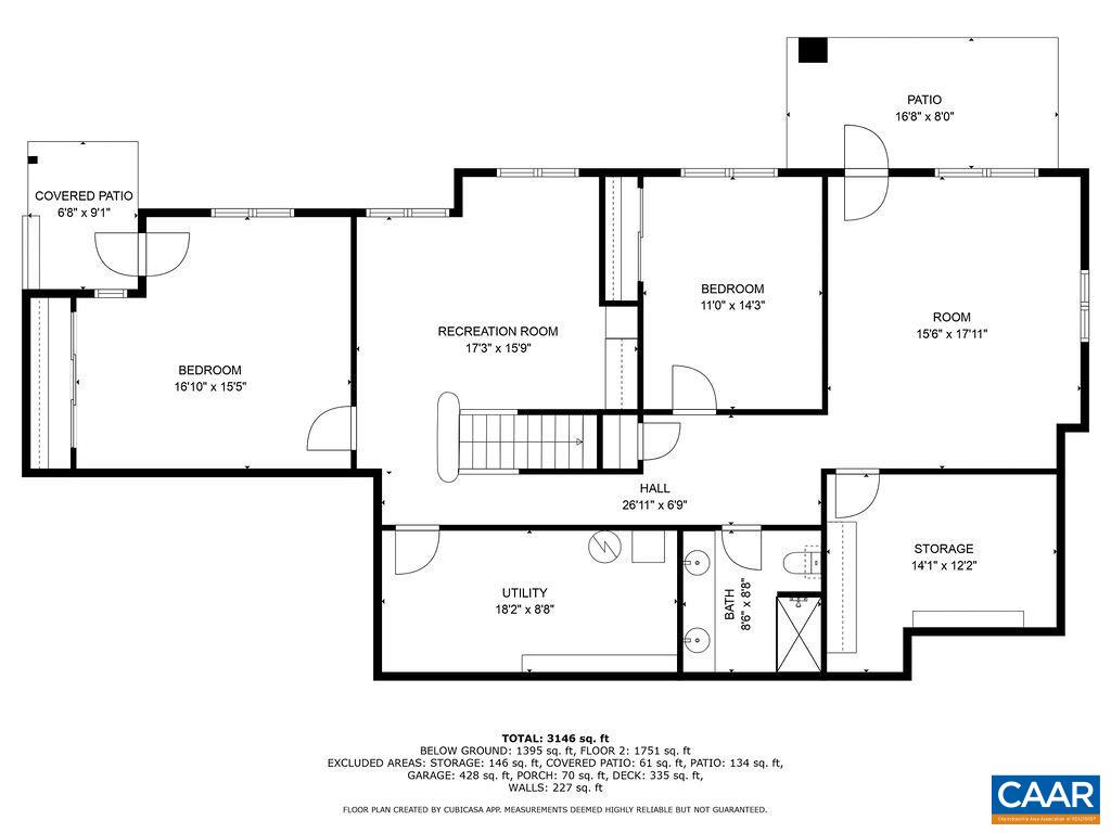 3515 Devon Pines Keswick, VA 22947 - Photo 67 of 68 Main level floor plan
