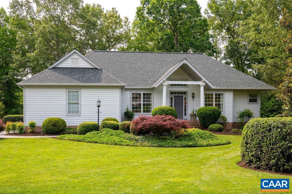 3515 Devon Pines Keswick, VA 22947 - Photo 8 of 68 a front view of house with yard and green space