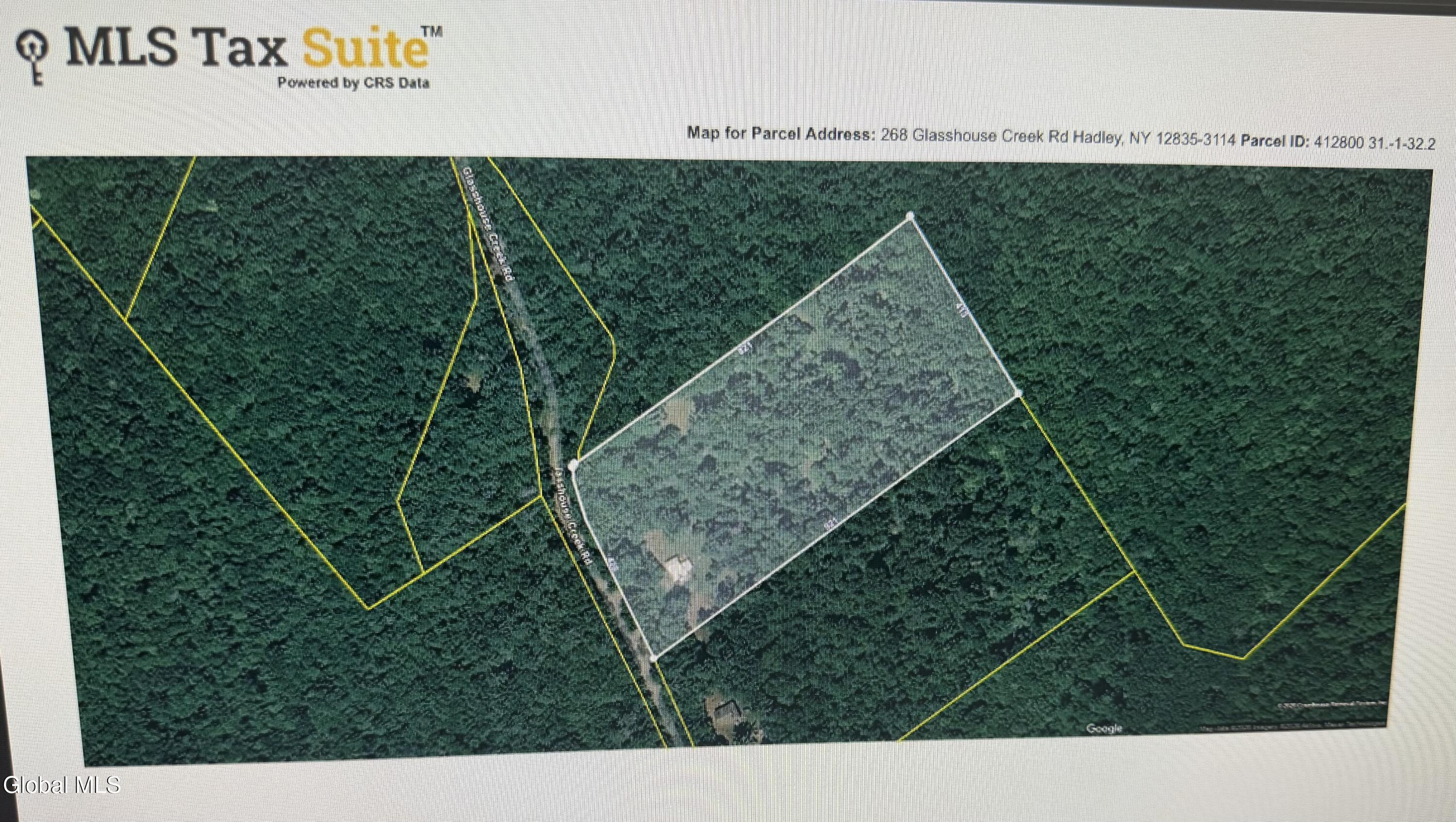 268 Glasshouse Creek Road Day, NY 12835 - Photo 33 of 33 Tax Map