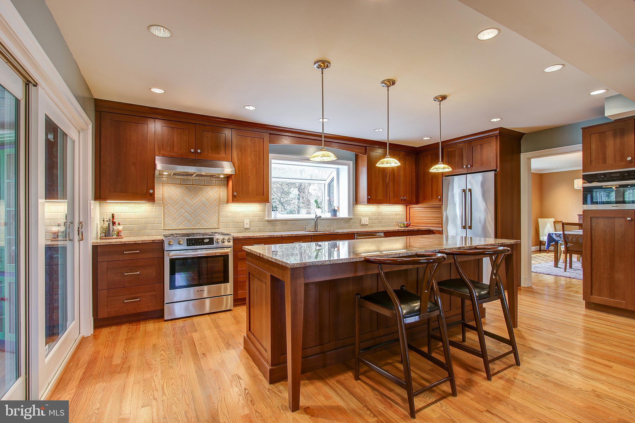 1441 Crestridge Drive Silver Spring, MD 20910 - Photo 11 of 50 Renovated kitchen with abundance of cabinetry