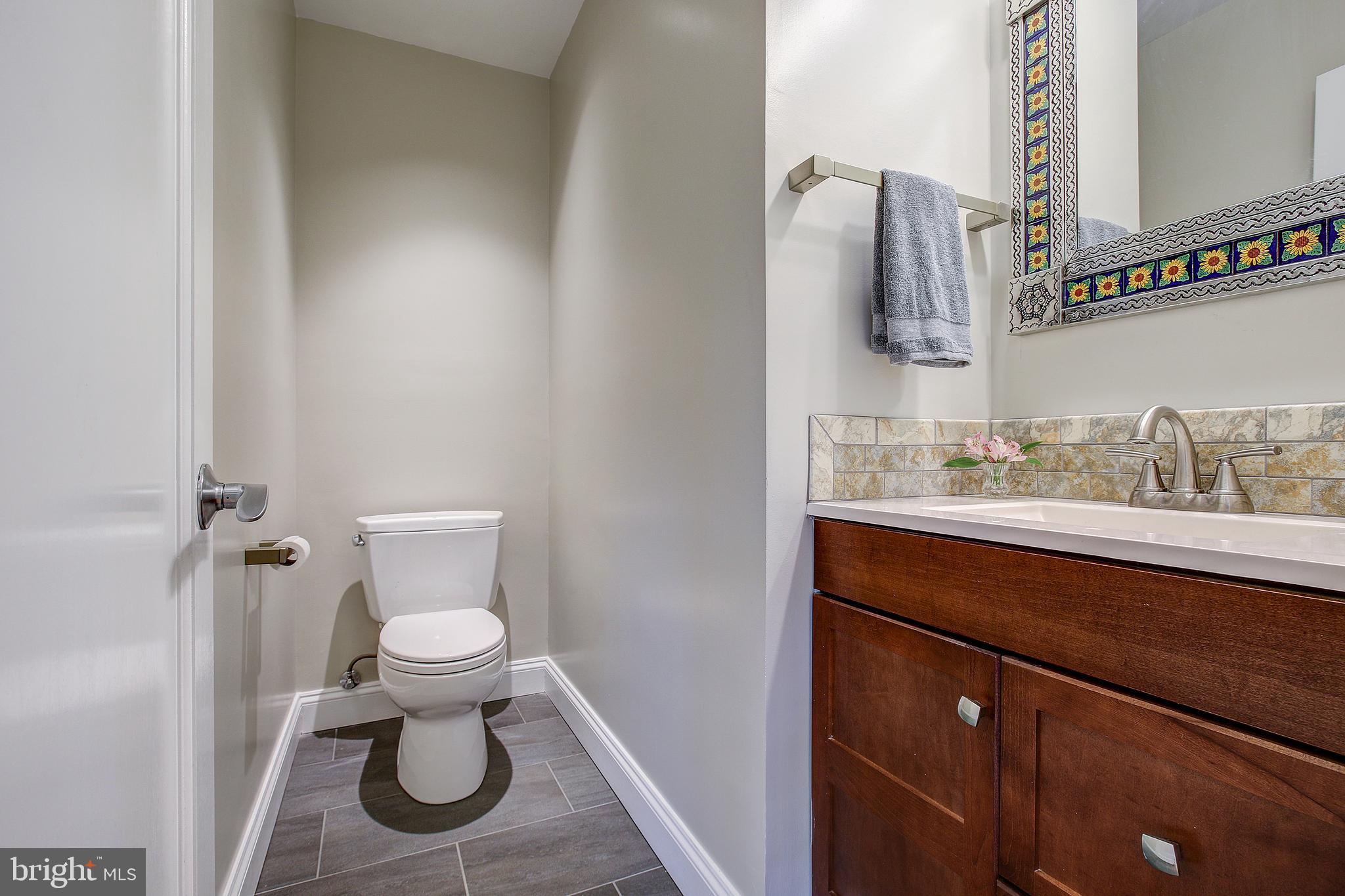 1441 Crestridge Drive Silver Spring, MD 20910 - Photo 23 of 50 Renovated main level powder room