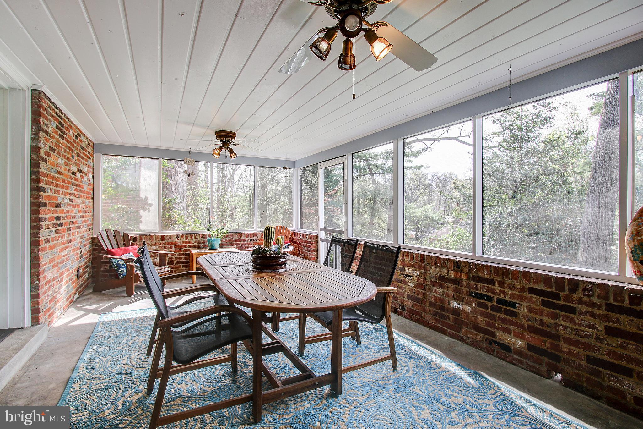 1441 Crestridge Drive Silver Spring, MD 20910 - Photo 29 of 50 Screened porch with access to rear yard