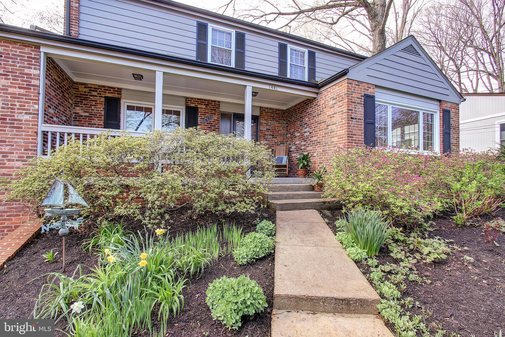 1441 Crestridge Drive Silver Spring, MD 20910 - Photo 4 of 50 Welcoming entrance with covered front porch