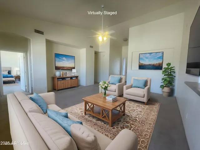 a view of empty room