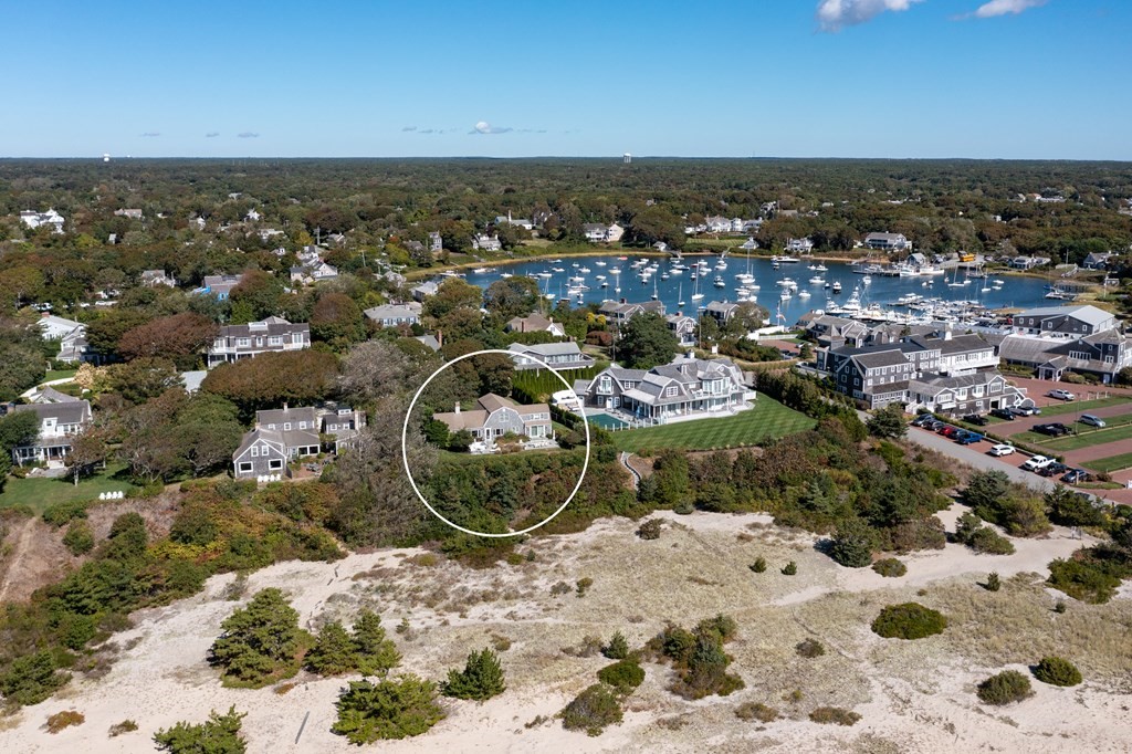25 Davis Lane Harwich, MA 02646 - Photo 20 of 21 an aerial view of a house with a ocean view