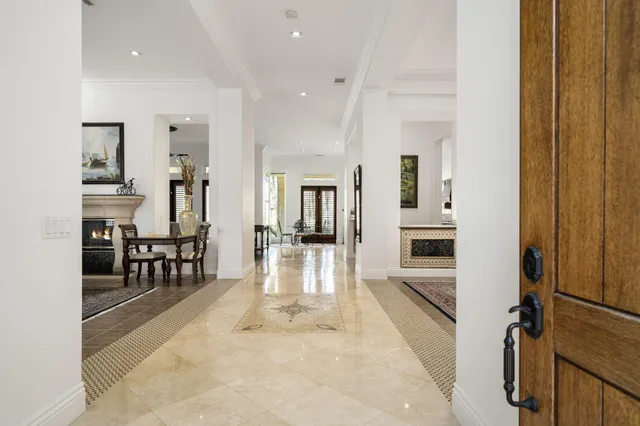 a view of a livingroom with furniture and window
