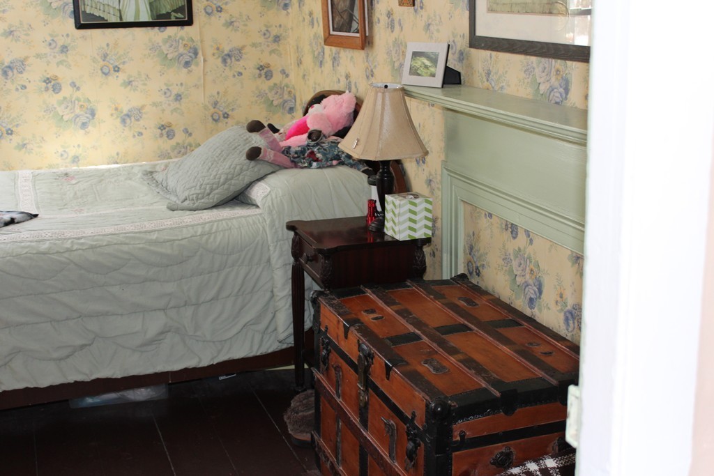 280 Somers Road Hampden, MA 01036 - Photo 16 of 30 a bedroom with a bed and wooden floor