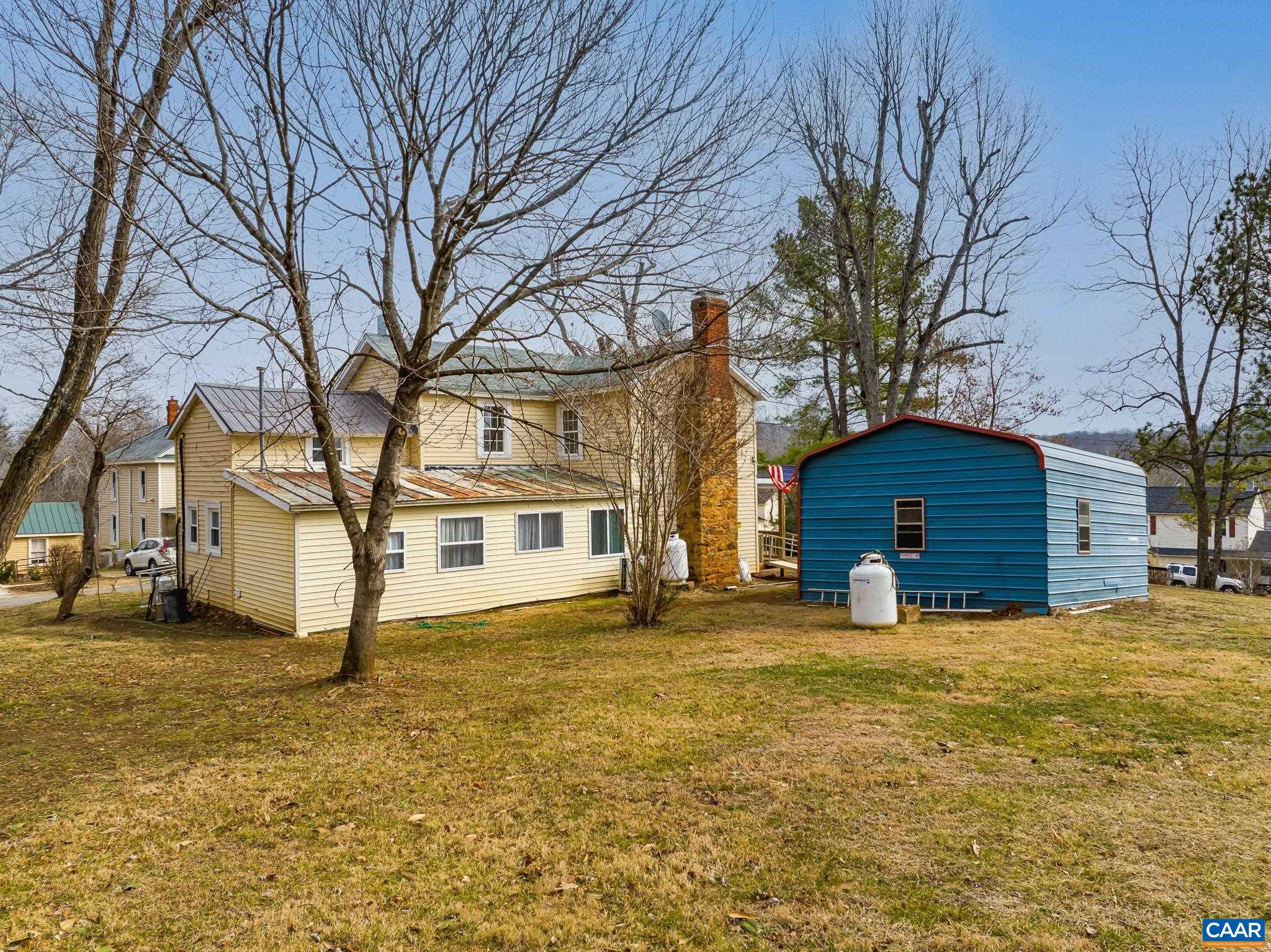 67 Lentz Lane Shipman, VA 22971 - Photo 24 of 31 a view of a house with a snow in front of yard
